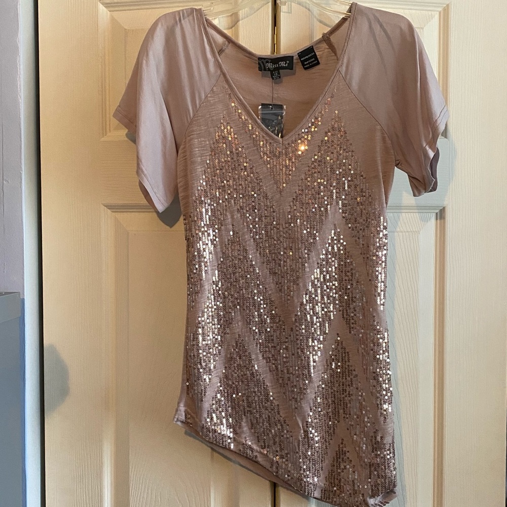 XS Sequin women’s blouse. New with tags